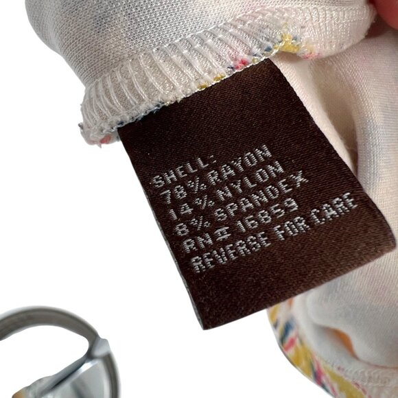 J.McLaughlin Plaid Shift Dress Sleeveless Yellow Cream Multi-Color Size Small - Picture 8 of 10